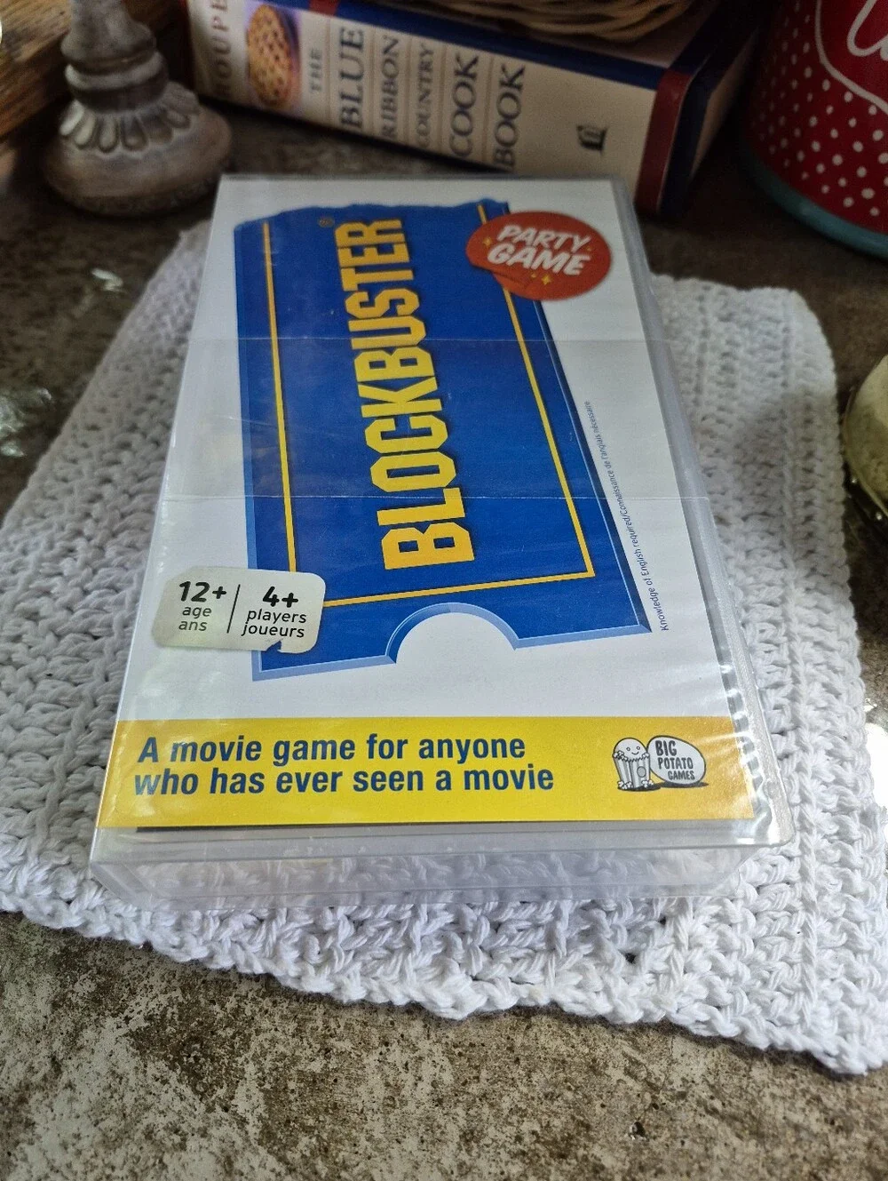 ❤️‍🔥 Vtg New Blockbuster Party Game Movie Trivia Board Game Night